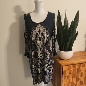 NWOT; VENUS Paisley Dress